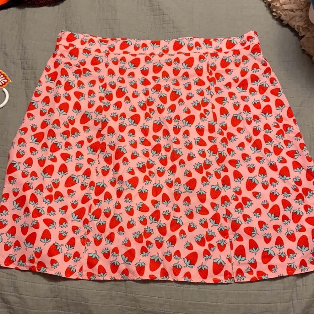 Strawberry skirt!